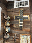 American Flag Cross