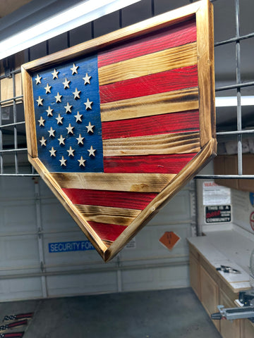 Patriotic Home Plate