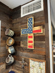 American Flag Cross
