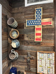 American Flag Cross