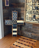 American Flag Cross