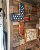 American Flag Cross